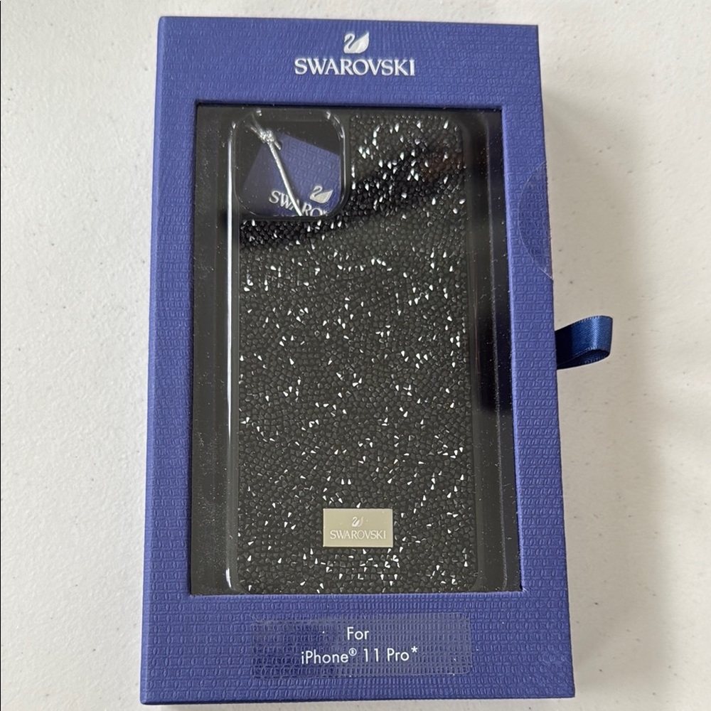 Swarovski Black Glam Rock Sparkling iPhone 11 Pro Case